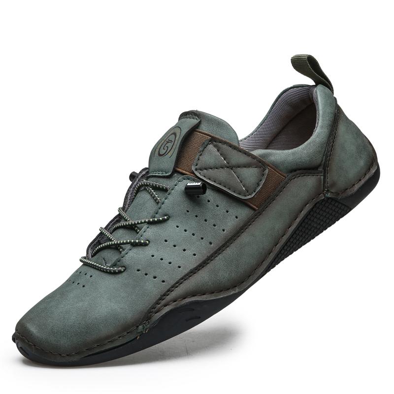 Fashion Outdoor Sneakers Mens Dress Shoes Retro Male Leather Business Male Baroque Shoes Casual Mens Oxford Work Footwear