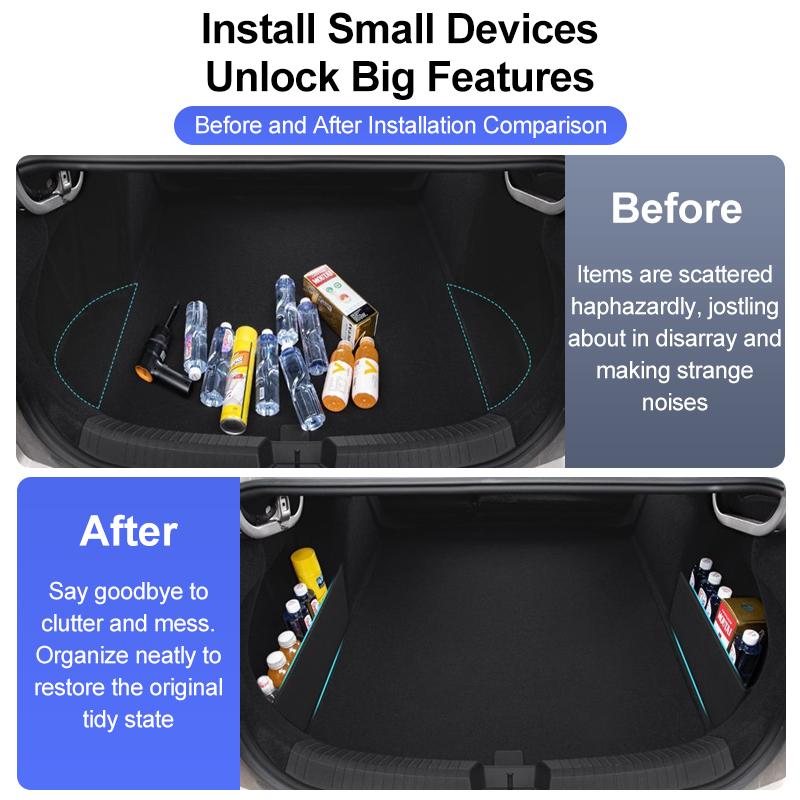 For BMW 5 Series G60 G68 2024 2025 2026 Car Trunk Storage Partition Multifunction Storage Box Thicken Partition Auto Accessories