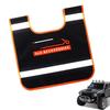 Truck Flag Reflective Trailer Flag Rescue Equipment Anti-Rebound Waterproof Sign for Towing Rope Truck Trailer RV Car Outdoor