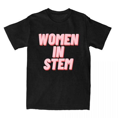 Nauka Kobiety w STEM dla Mężczyzn Kobiety Koszulki Gadżety Naukowca Casualowa Koszulka T-Shirty Nowość Ubrania