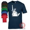 Statue Of Liberty TShirt Banksy Style Street Art Graffiti New York City Usa Nyc