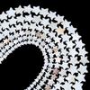 1strand Star Shape Shell Beads White Shell Charms Multiple Size Loose Beads For Necklace Bracelet Jewelry Making Accessories