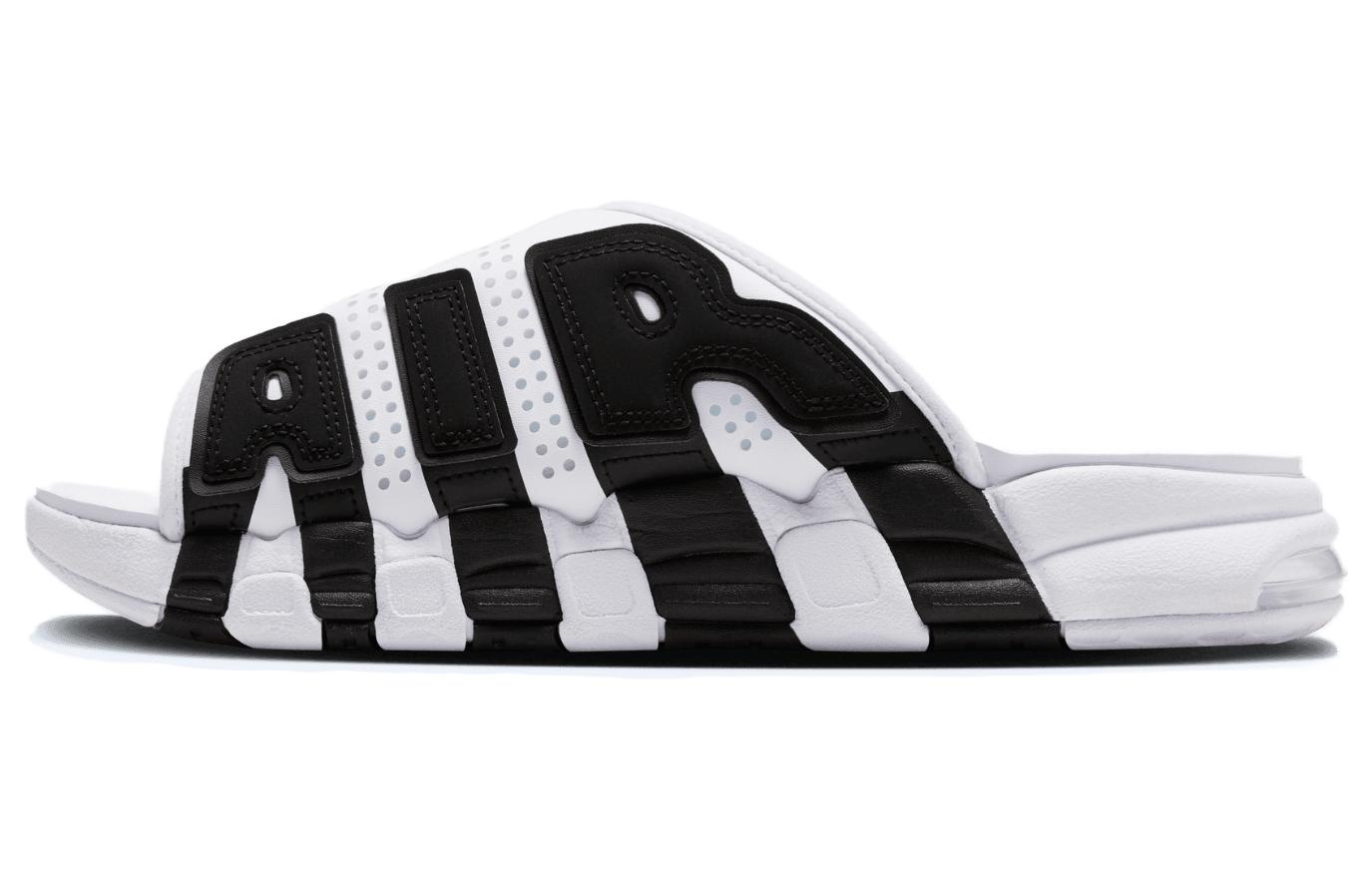 Nike Air More Uptempo Slide White Black Red FB7818-100 41
