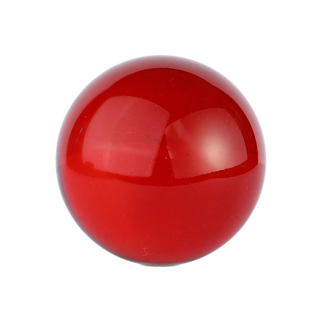 Red Auspicious Bead Crystal Ball Ornament, 3CM 5CM Glass Handheld Bronze Pot Glazed Piece