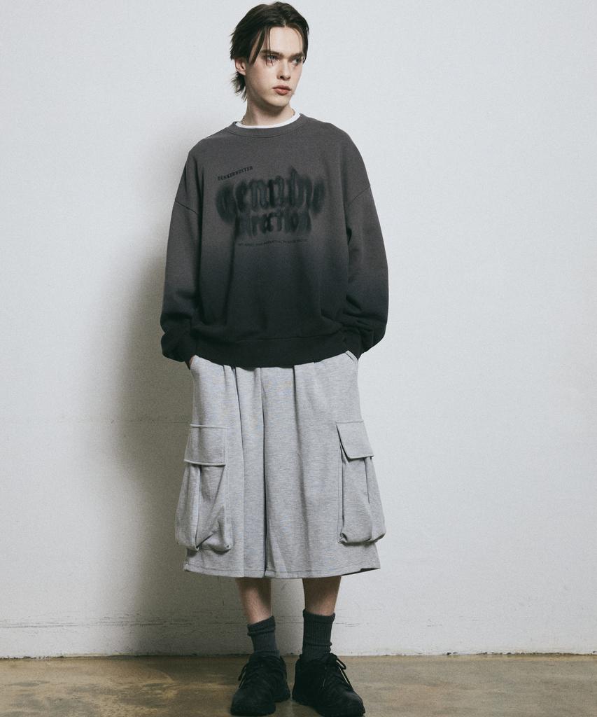 BUNKERBUSTER Direction Gradient Sweatshirt Mq1Tu054_Charcoal