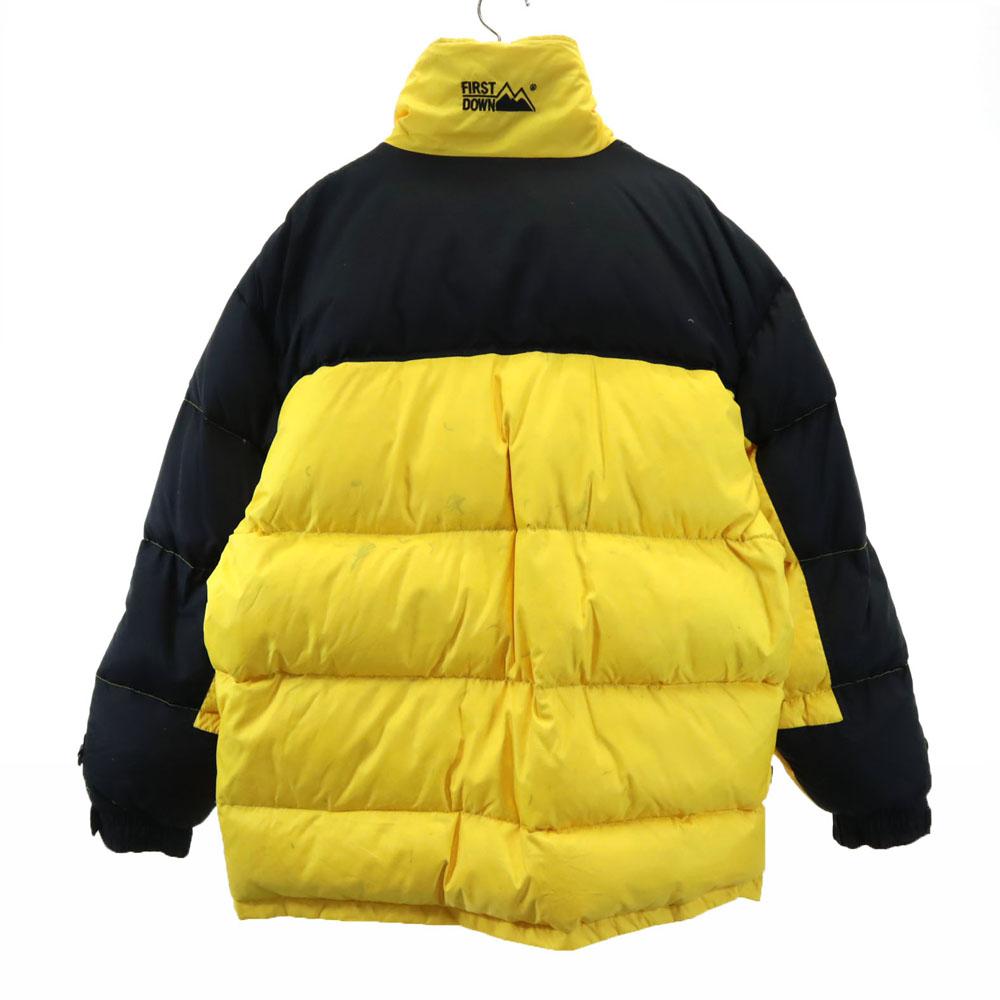 FIRSTDOWN Old Down Jacket Yellow Men's Used