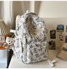 Schoolbag Letter-printed Large-capacity Backpack for Girls, Fifth and Sixth Graders, Junior High, High School, and College Students