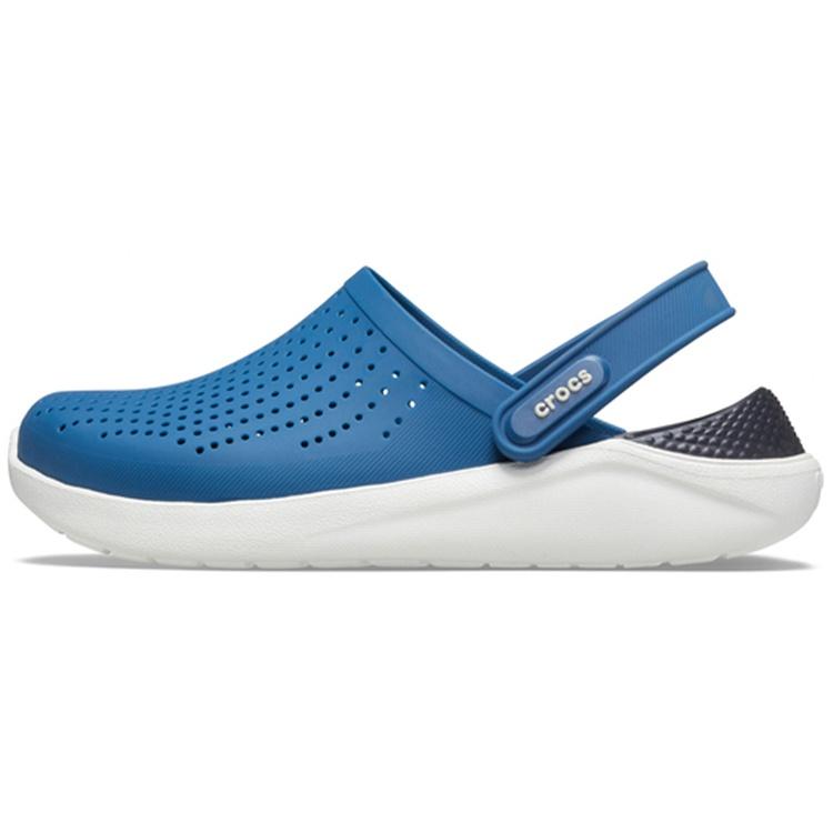 Crocs LiteRide Flash Shoes Blue Unisex Sandals Men s 204592-4SB EU 36-37