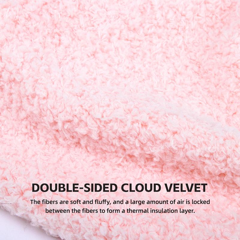 Warm Cat Dog Vest Winter Cat Clothes Soft Plush Pet Pullover with D-Ring Ragdoll-Cats Chihuahua Pug Clothing Kitten Puppy Coat