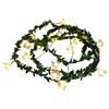 LED rattan peach blossom light string small light simulation flower wreath battery box flower decoration light Christmas party