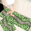 Kitchen Rugs Print Non-Slip Thick Cushioned Kitchen Mat Comfort Standing Mat for Kitchen