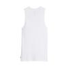 Levis X JJJJound Collaboration FW24 Front Logo Print Crew Neck Tank Top Unisex Tops White 0000X0000