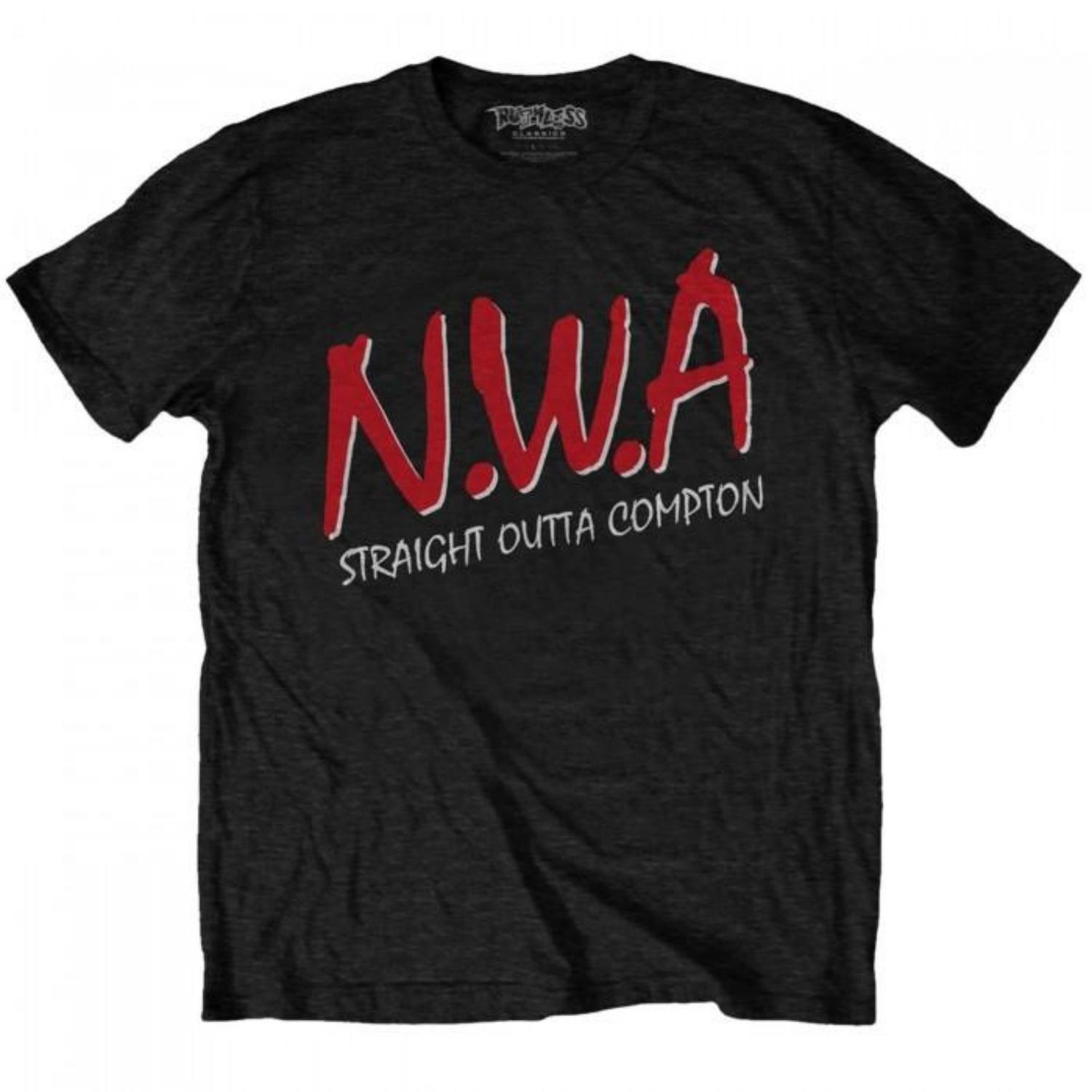 NWA Unisex Adult Straight Outta Compton Cotton T-Shirt S разноцветный