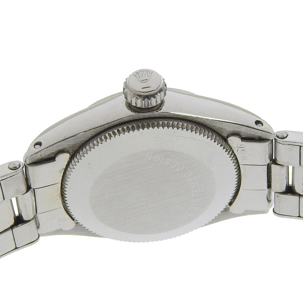 ROLEX Oyster perpetual Watches 6618 cal.1161 SilverDial Stainless Steel Mechanical Automatic Analog display Women Used
