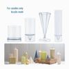 Acrylic Conical Pillar Candle Mold - DIY Korean Aroma Stick Wax Model
