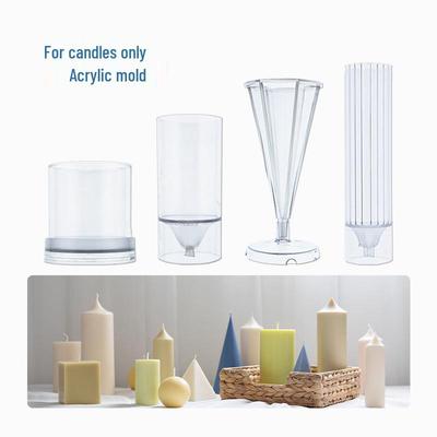 Acryl Konische Säulenkerzenform - DIY Koreanischer Aroma-Stab Wachsmodell