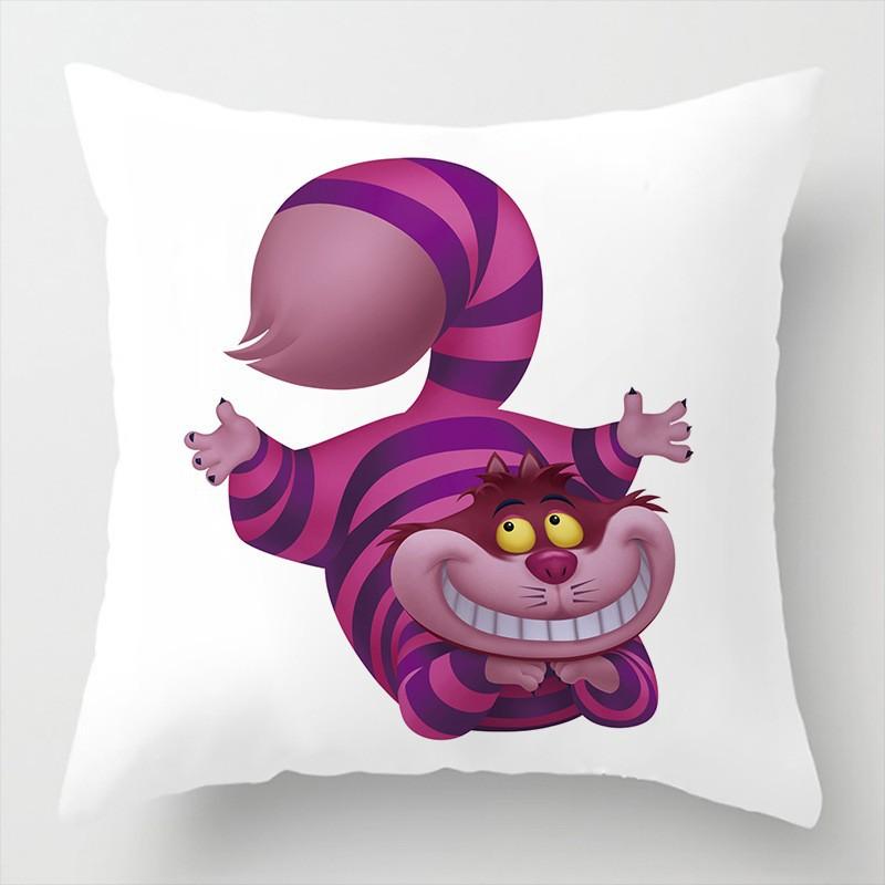 Cartoon Gift Pillow Sofa Bay Window Linen Cushion Cover
