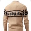 Man Designer Sweater Luxury Christmas Snowflake Pattern Pullovers Autumn 2025 Warm Clothes Mens Designer Sweaters Pull Homme 4XL