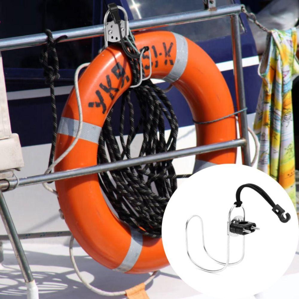 Stainless Steel 304 Lifebuoy Bracket Stainless Steel Swimming Ring Holder Marine