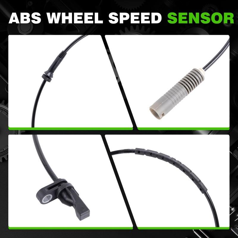 4 Pcs Front Rear Left Right ABS Speed Sensor 34526762465 34526762466 for BMW E81 E82 E87 E88 E90 E91 E92 E93 120i 320i 330i New