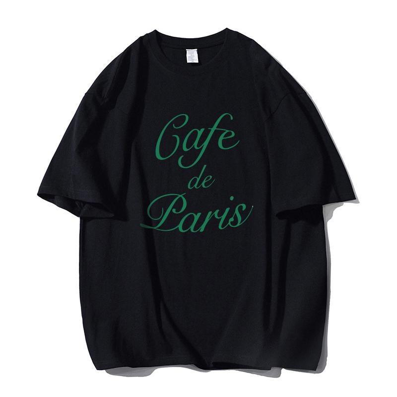 Shellsuning забавные футболки с буквенным принтом женские летние свободные хлопковые — фото 24