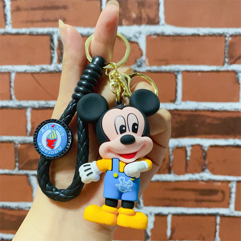 Cute Cartoon Animal Keychain Bag Charm & Car Pendant Toy for Kids