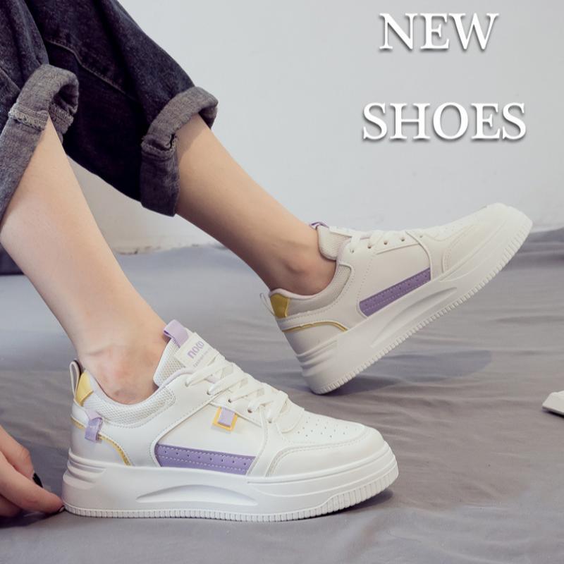 Versatile Soft Sole Non-tiring Sports Shoes for Women Thick Sole Spring and Autumn High-end Casual Shoes