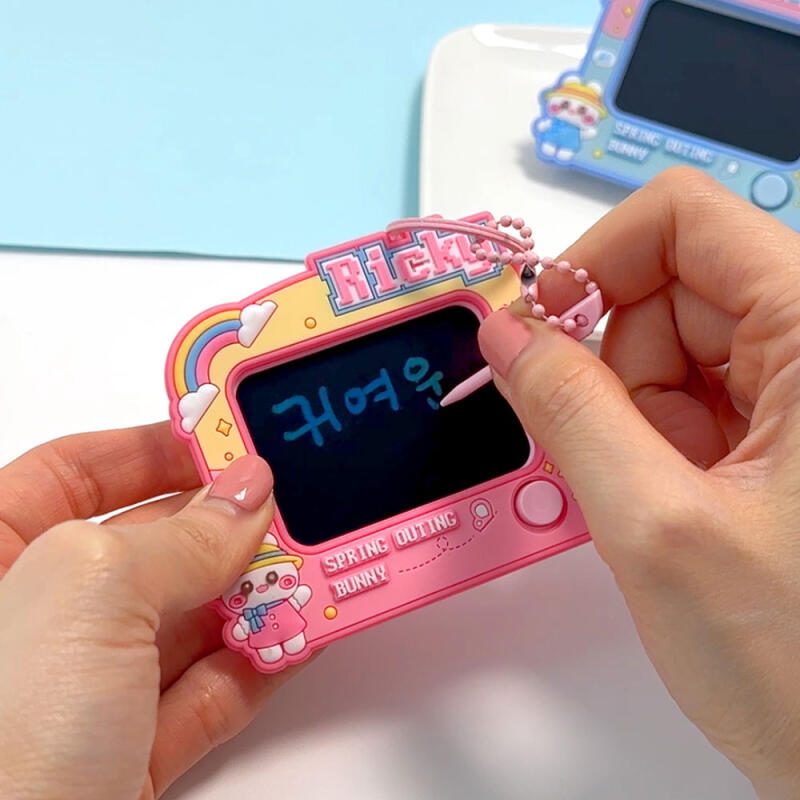 Spring Rabbit Drawing Pad Keychain Spring Rabbit Drawing Pad Keychain_Random