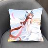 Still In Love Anime UUma Musume Pillow Case Fashion Square Pillowcase Bedroom Sofa Room Ins Decoration Leisure