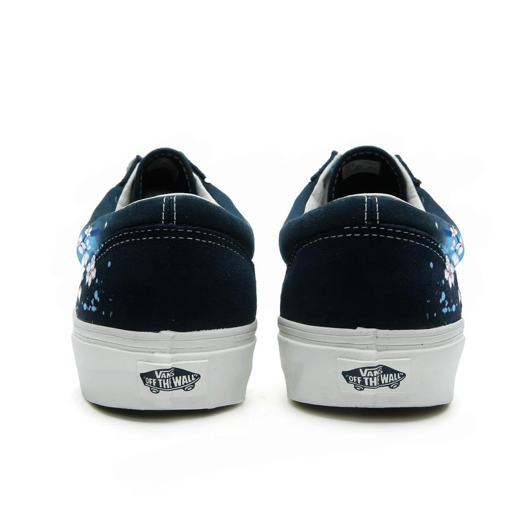 Vans Style 36 Fabric Abrasion Resistant Low top Skateboard Shoes Unisex Blue VN0A3DZ3RFL(Team613-)