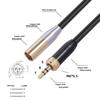 3.5mm to Mini XLR Cable, 3.5mm Stereo to 3-Pin Mini XLR Cord, HiFi Sound Quality Mini XLR Cable for BMPCC Series Camcorders and C70 Camcorders