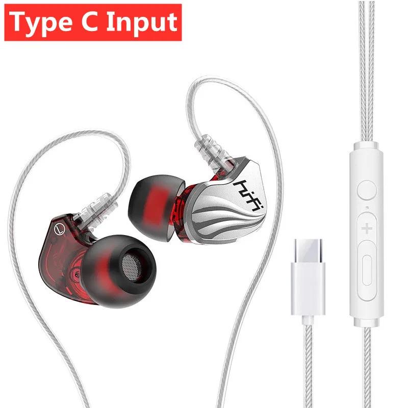 T2000 Waterproof Sports Binaural Wired Headset HIFI Metal Bass Earbud Headphone Sport Stereo Sound Noise Reduction Headset
