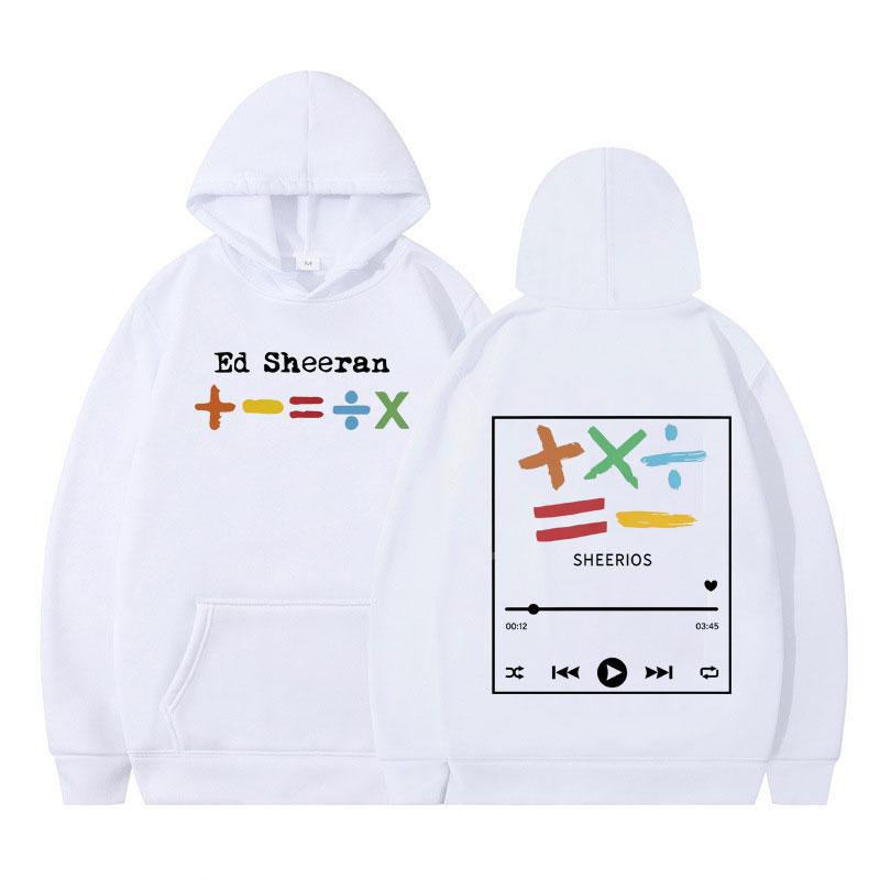 Ed Sheeran European Tour Hoodie Men Women Fashion Oversized Hip-hop Winter Casual Gothic Punk Winter Harajuku Sweatshirts