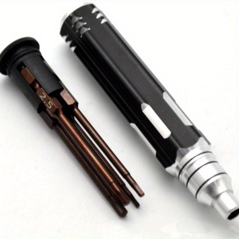 

1 Set RC Four in One 1.5/2.0/2.5/3.0, Aircraft Model Tool Maintenance Screwdriver бронзовий