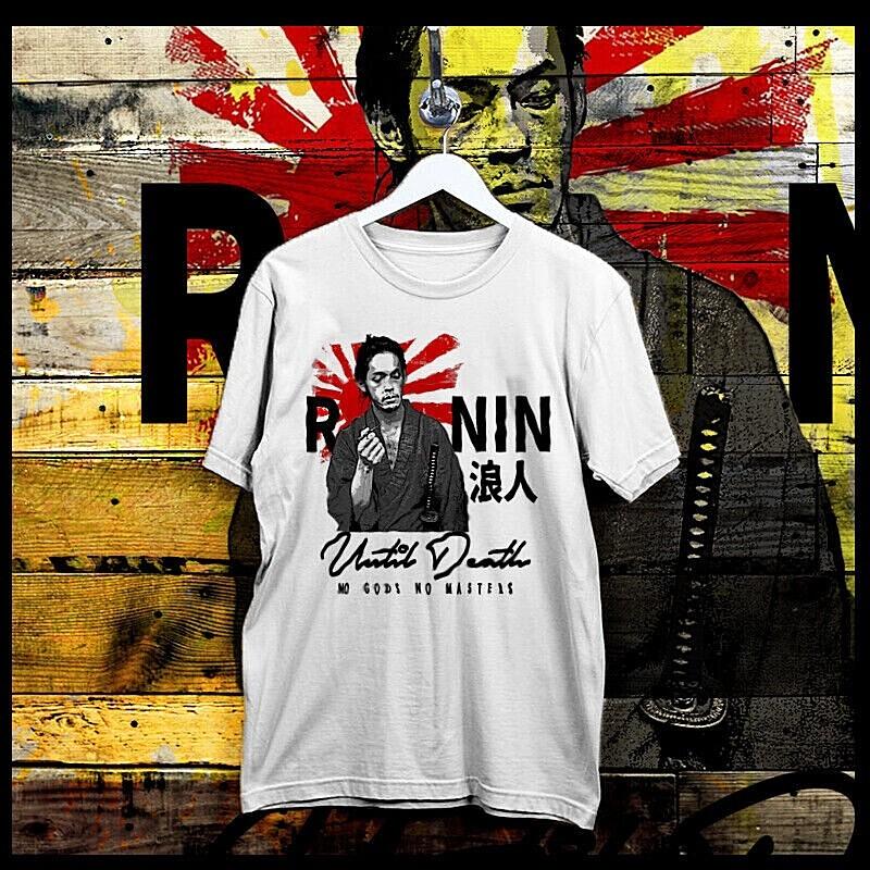 

Samurai T-Shirt Bushido Code Ronin Hanzo Sword Warrior Japan Deadly Assassin L