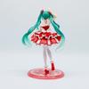 Sale Hatsune Miku Anime Figure Toys Cute Anime MIKU Standing Position PVC Action Figurine Kawaii Cartoon Model Doll