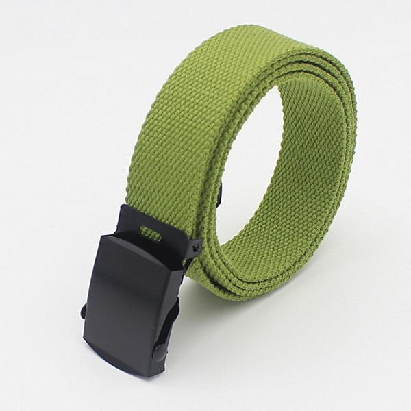 Ceinture Femme Toile Jeans Décorative Boucle Automatique Ceinture en Tissu Ceinture Femme