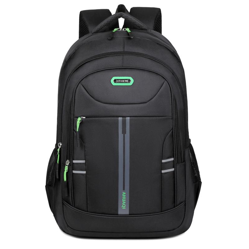 Unisex Large Capacity Backpack, Business Travel Laptop Bag, Multi-Compartment Design, Adjustable Straps, Ideal for Work Leisure