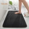 Ultra Soft Non-slip Memory Foam Bath Mat Quick Dry Water Absorbent Bath Rug Shower Tub Machine Washable Bathroom Rug