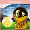 Réplica do Troféu Ballon D'or da Copa do Mundo do Catar 2022 Lembrança