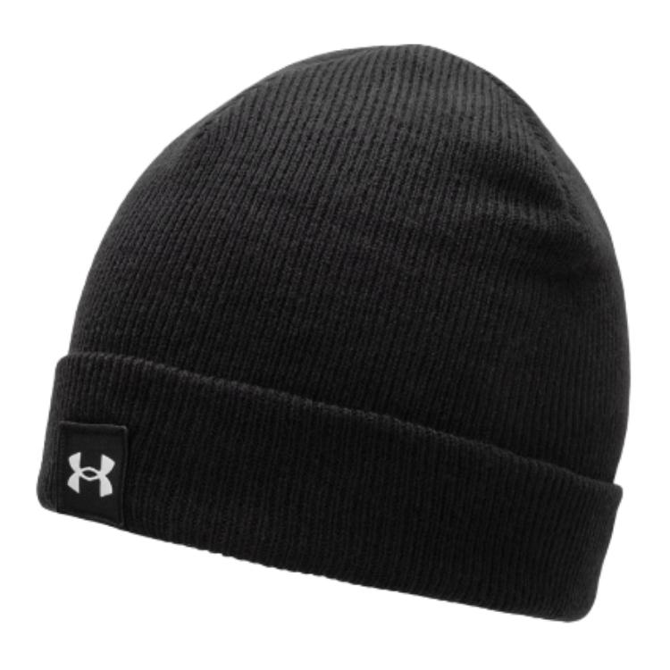 Under Armour Original Design Yarn Beanies Men s Black 1379990-001/XYY202411282/89131 OSFM