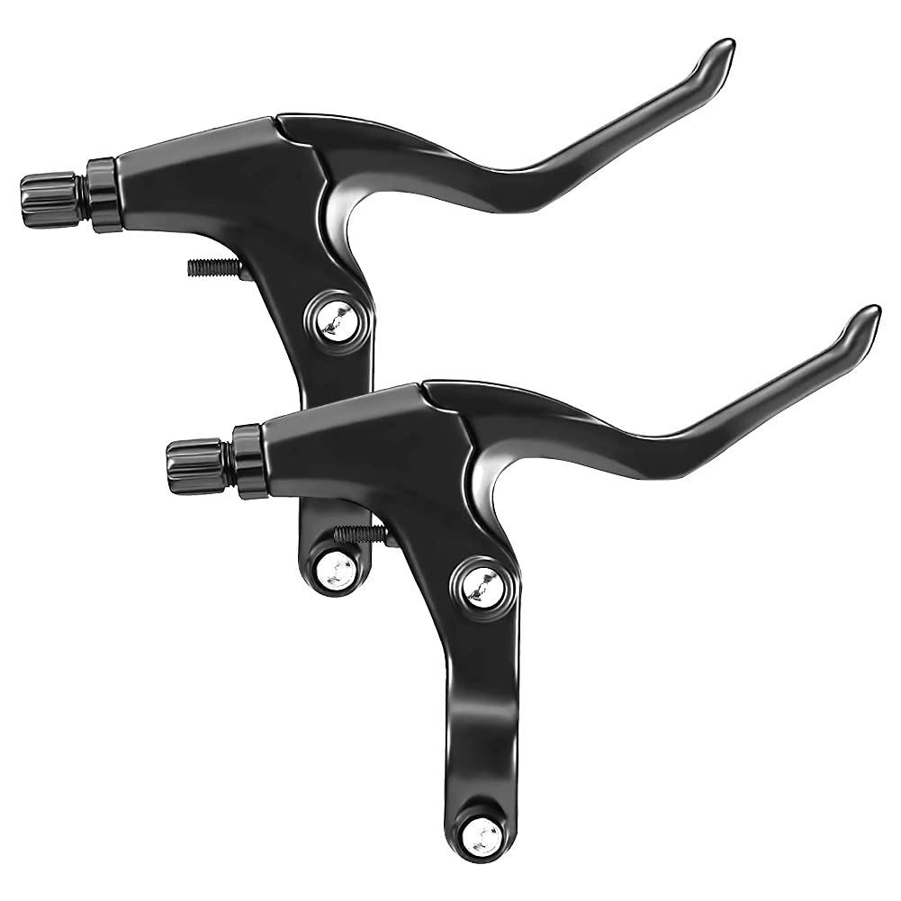 Kigauru 1 Pair Bicycle Brake Handle Left and Right Lever чёрный