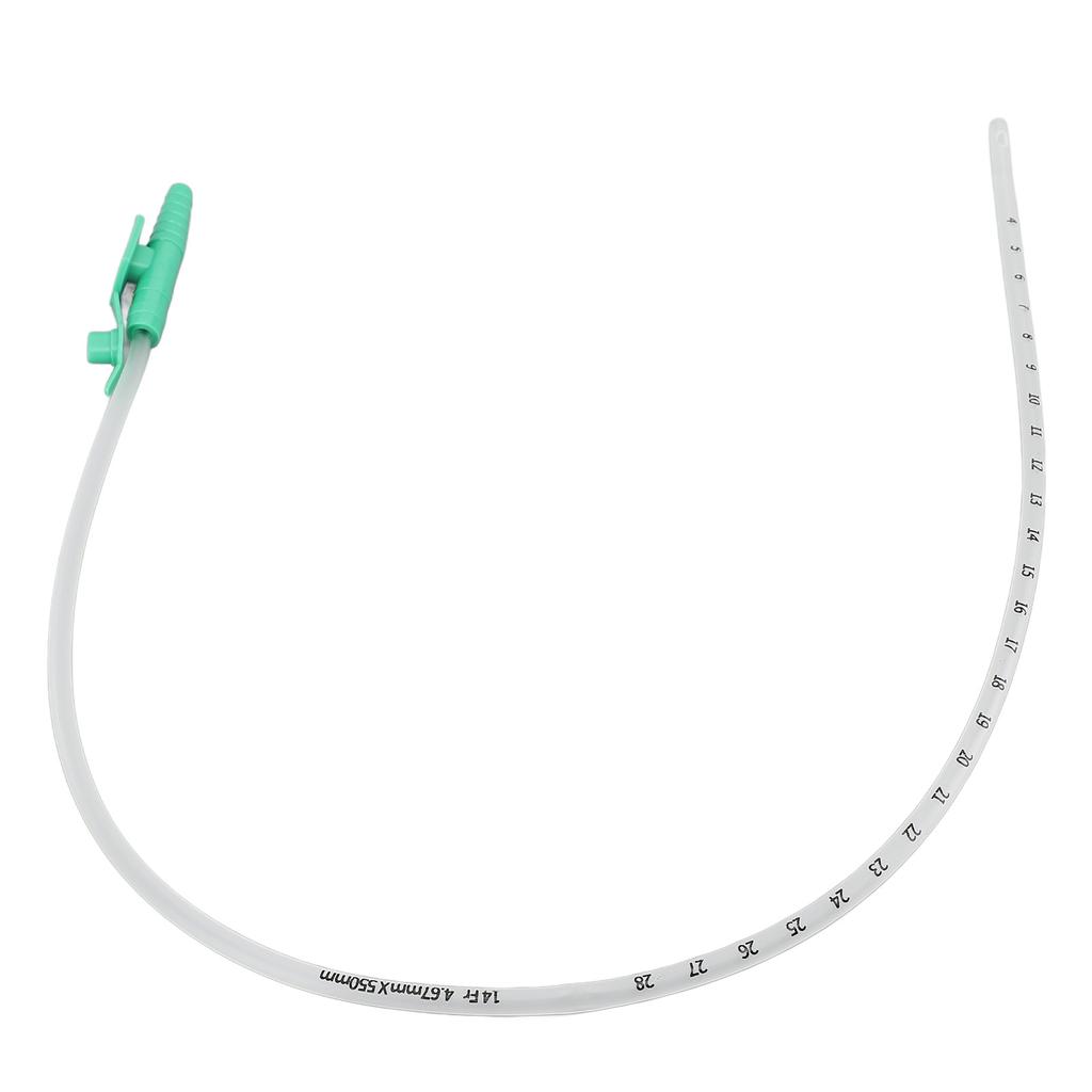 5pcs Sputum Suction Machine Catheter with Gloves Clear Scale Disposable Suction Tubes for Electric