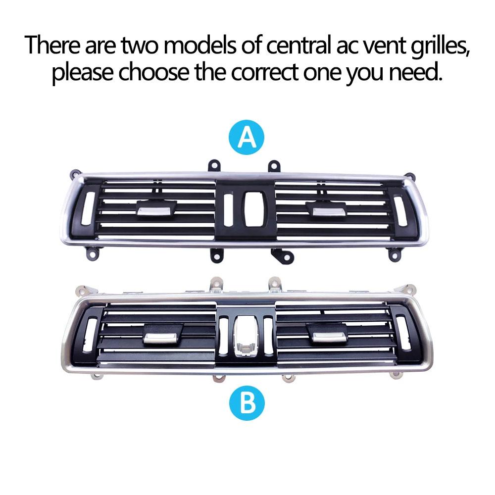 Upgraded Fresh Air Conditioner AC Vent Grille Cover Panel For BMW 5 Series Gran Turismo GT F07 528 530 535 550 2010-2017