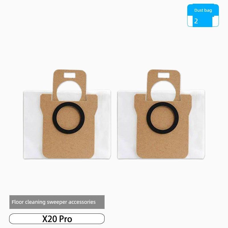 Accessories for Xiaomi Sweeping and Mopping Robot X20 Pro: Side Brush, Filter, Cleaning Cloth, Dust Bag, Cleaning Fluid, Consumables