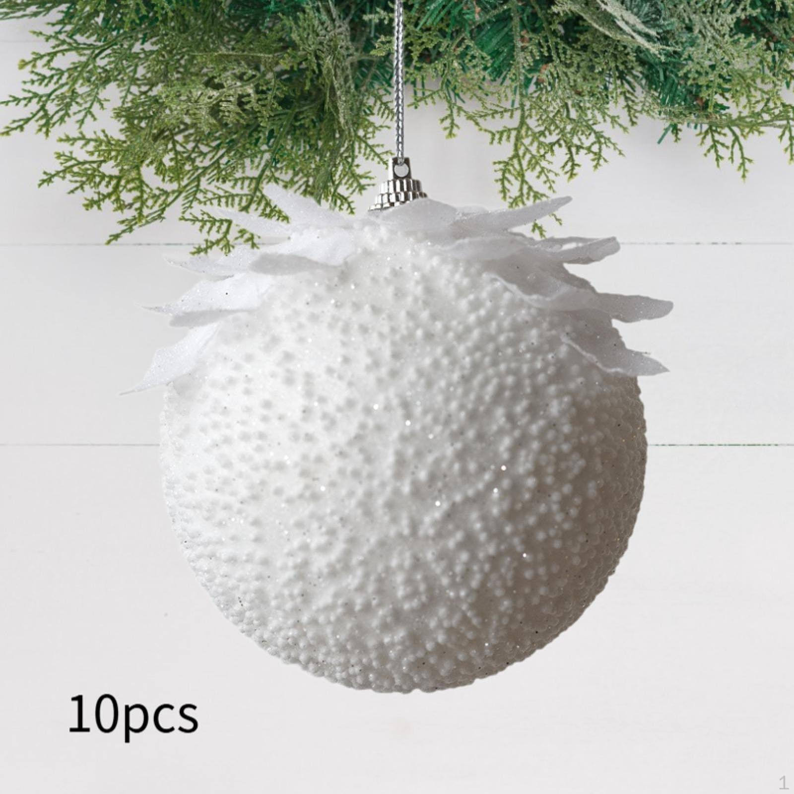 

10 шт. Рождественские елочные украшения, шары, рождественские украшения, подвески-шармы на День благодарения Ball