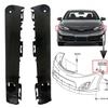 2012-2014 Toyota Camry Car Front Bumper Bracket Left & Right | Pair | Black | Plastic | Front