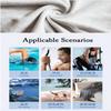 Demon Skull Fire Flame Printed Beach Towel Polyester Soft Quick Dry Large Bath Towel Summer Swimming Pool Surfing Blanket