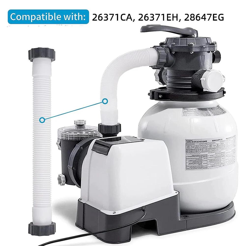 1/2Pcs 16 Inch Pool Sand Filter Pumps Hose Swimming Pools Pump Replacement Hose Interconnecting Hose For Intex Pool Accessories