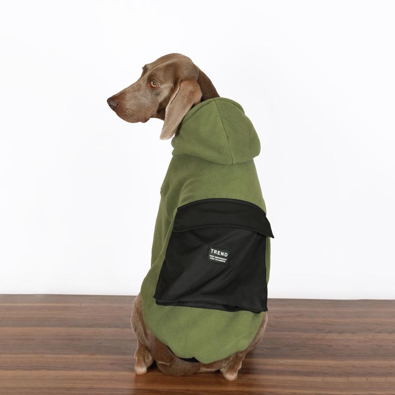 Großes Hunde Kostüm Winter Hund Hoodie Mantel Labrador Golden Retriever Border Collie Samojede Husky Schnauzer Haustier Kleidung